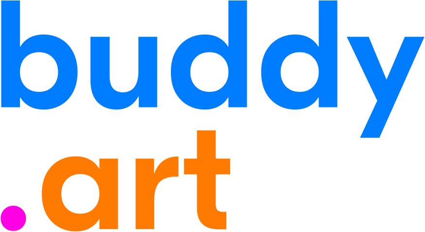 buddy.art block logo